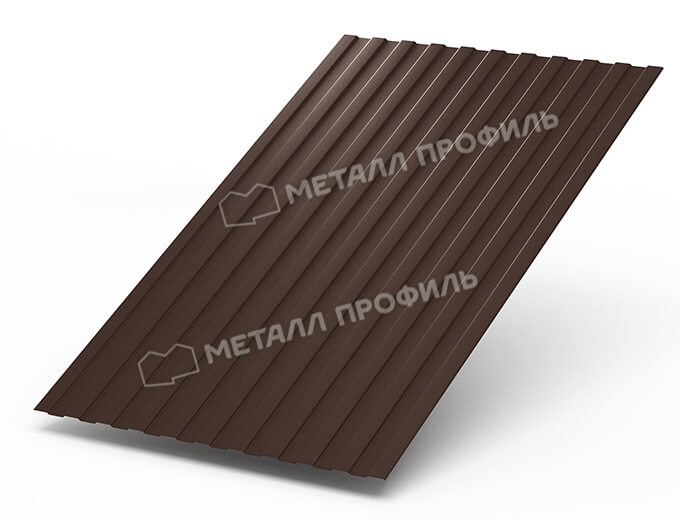 Фото: Профнастил С8 х 1150 - A (Steelmatt-20-8017-0.4±0.08мм) в Звенигороде