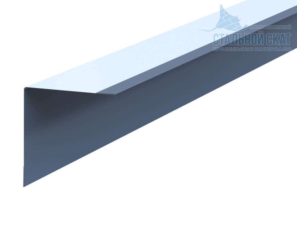 Планка угла внутреннего 50х50х3000 (PURMAN-20-Galmei-0.5) в Звенигороде
