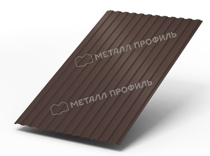 Фото: Профнастил МП10 х 1100 - A (Steelmatt-20-8017-0.4±0.08) в Звенигороде