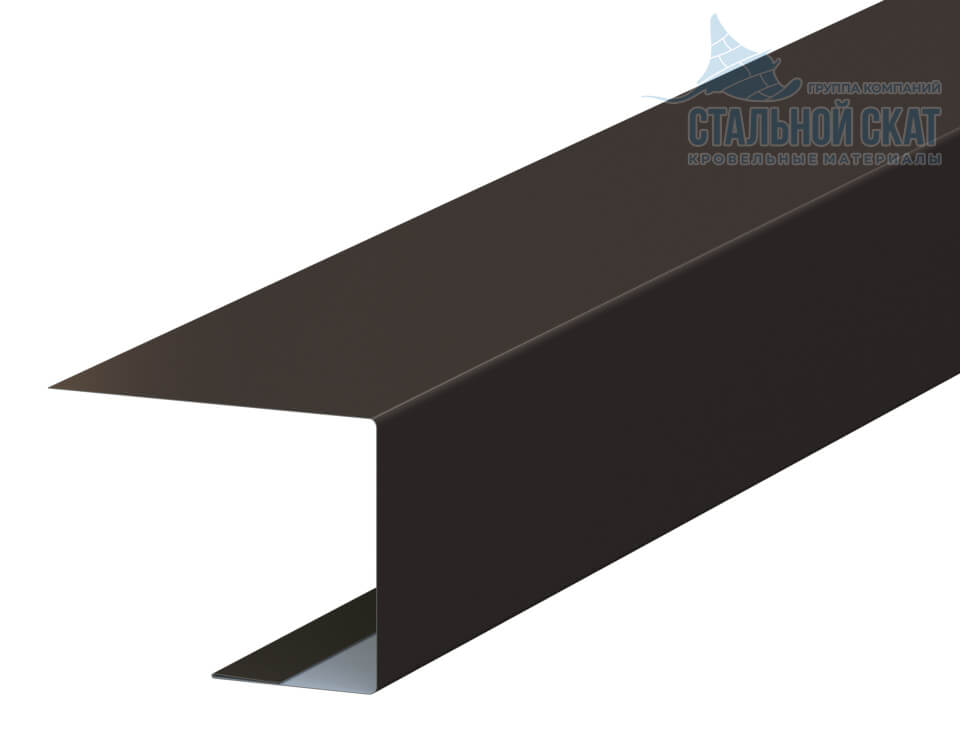 Планка завершающая FASTCLICK 50х38х3000 (PURMAN-20-RR32-0.5)