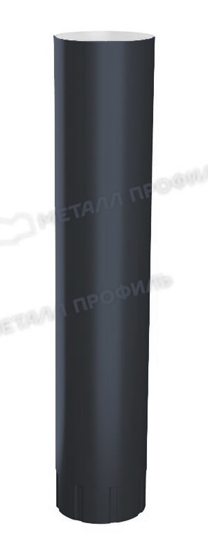 Труба водосточная D150х1000 (ПЭ-01-7024-0.5)