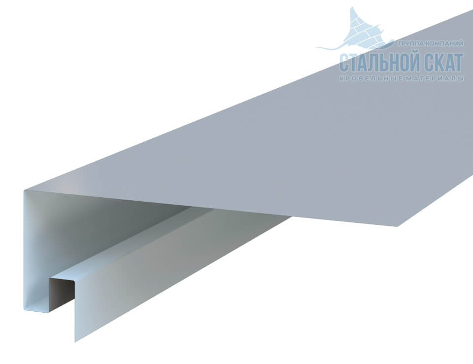 Планка откоса сложная 3D 245х75х3000 (ПЭ-01-7004-0.45)