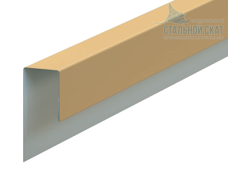 Планка J-профиль 24х18х3000 NormanMP (ПЭ-01-1014-0.5)