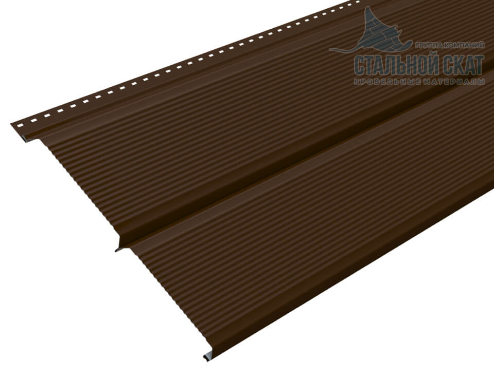 Сайдинг Lбрус-XL-В-14х335 (MattMP-20-8017-0.5)