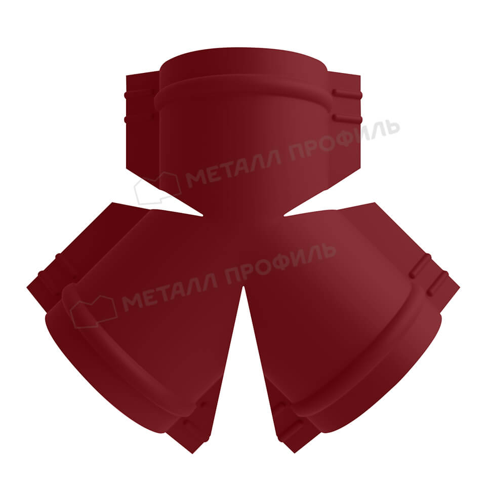 Y-образный тройник для круглого конька R110 NormanMP (ПЭ-01-3011-0.5)