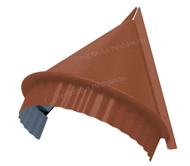 Заглушка конька круглого конусная NormanMP (ПЭ-01-8004-0.5)