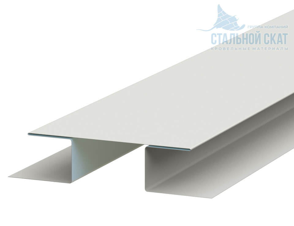 Планка стыковочная сложная 75х3000 NormanMP (ПЭ-01-9002-0.5)
