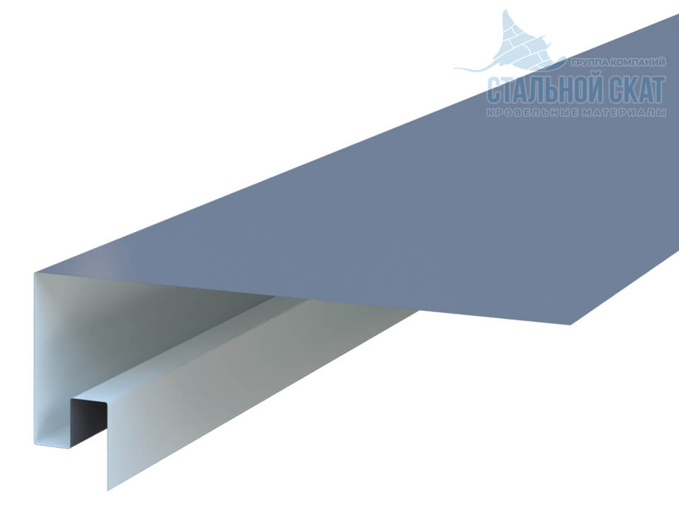Планка откоса сложная 3D 245х75х2000 (PURMAN-20-Galmei-0.5)