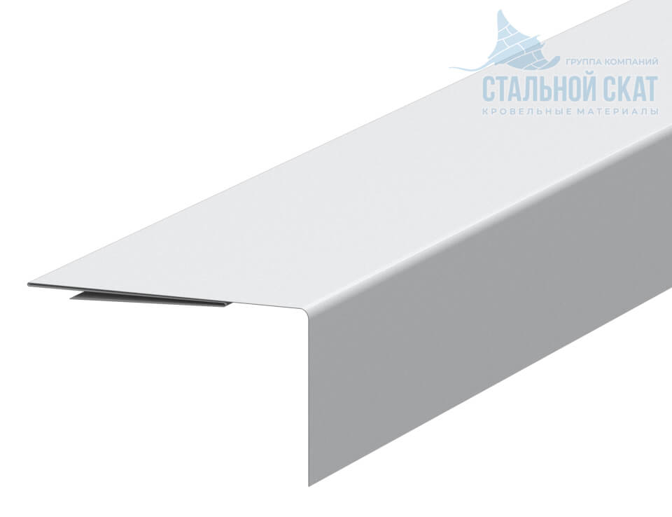 Планка аквилона малая 35х20х2000 NormanMP (ПЭ-01-9003-0.5)