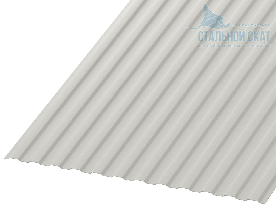 Профнастил МП10 х 1100 - A (ПЭ-01-9002-0.7)