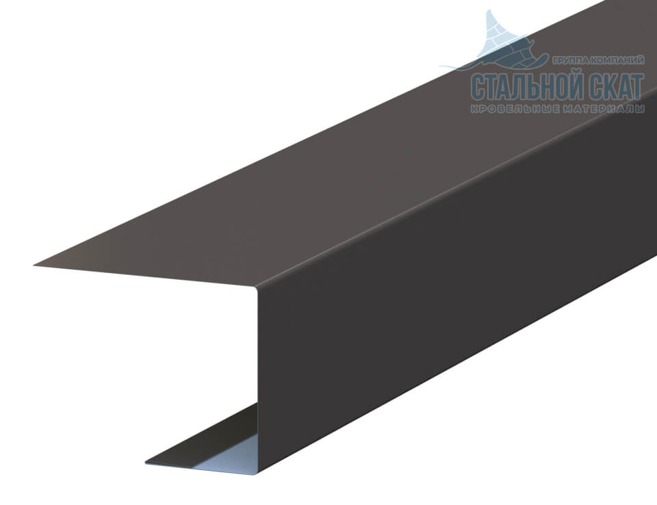 Планка завершающая FASTCLICK 50х38х3000 (VALORI-20-OxiBеige-0.5)