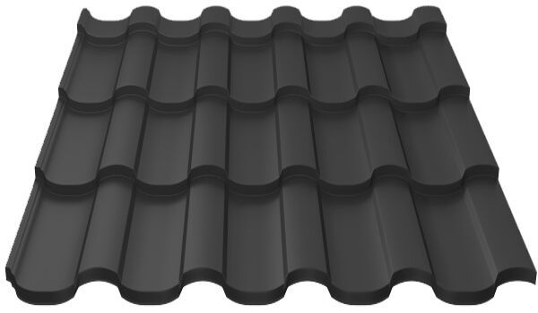 Металлочерепица МП Монтекристо-X (PureTech_Mat-20-7021-0.5)