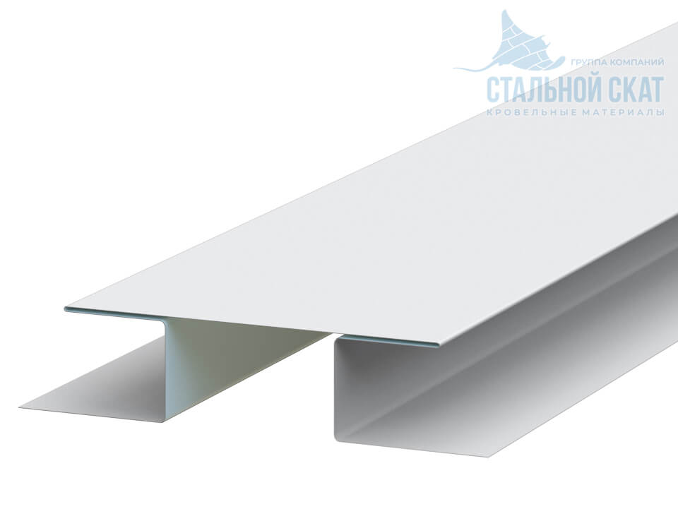 Планка стыковочная сложная 75х3000 NormanMP (ПЭ-01-9003-0.5)