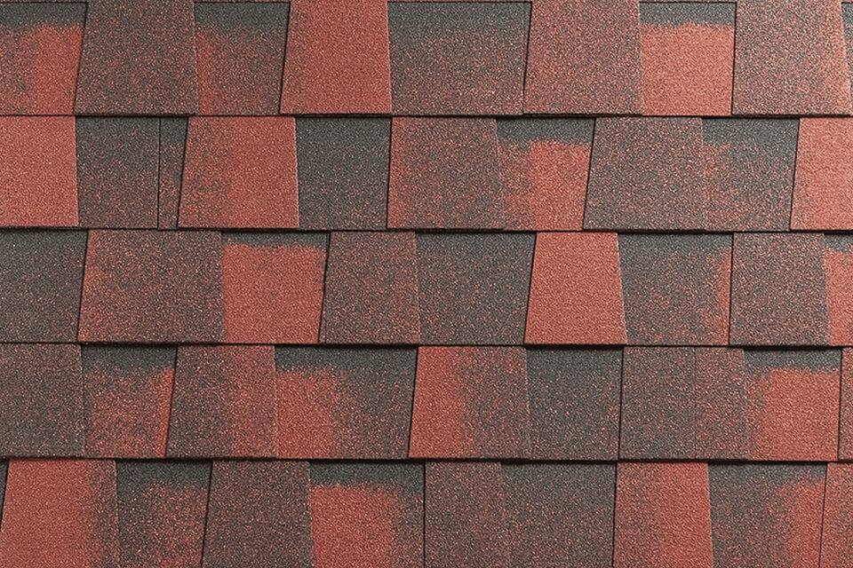 Черепица гибкая Katepal Mansion New кобург (красный)