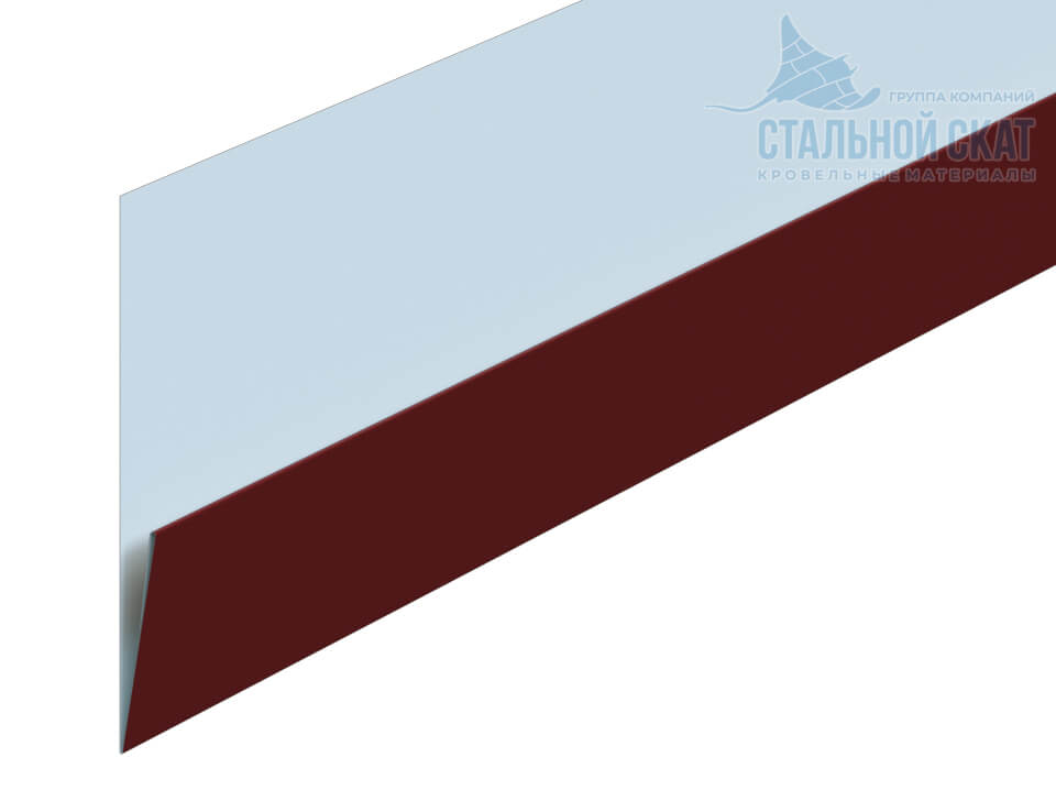 Планка начальная Lбрус-XL 20х50х3000 NormanMP (ПЭ-01-3011-0.5)