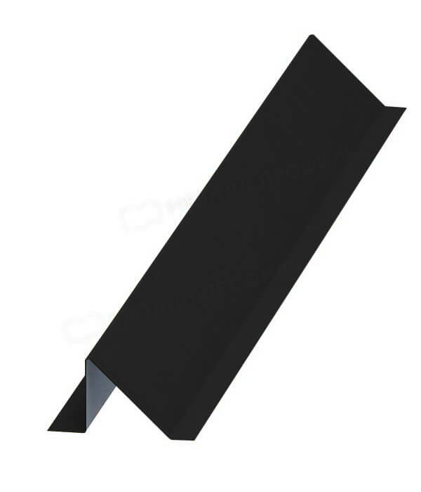 Планка снегозадержателя 95х65х2000 NormanMP (ПЭ-01-9005-0.5)