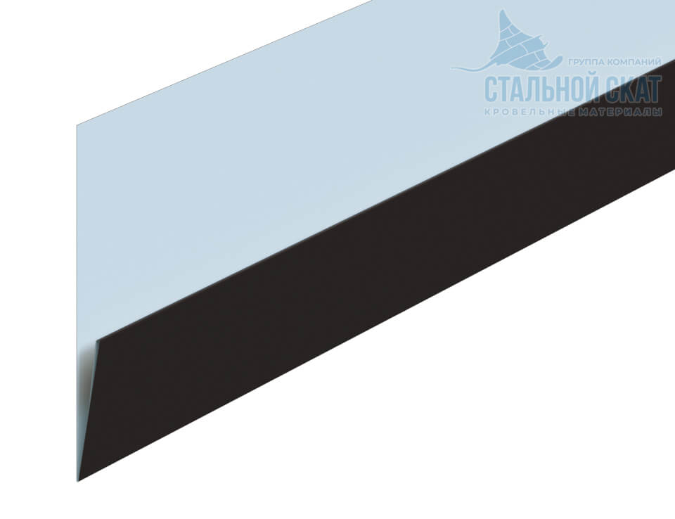Планка начальная Lбрус-XL 20х50х3000 NormanMP (ПЭ-01-RR32-0.5)