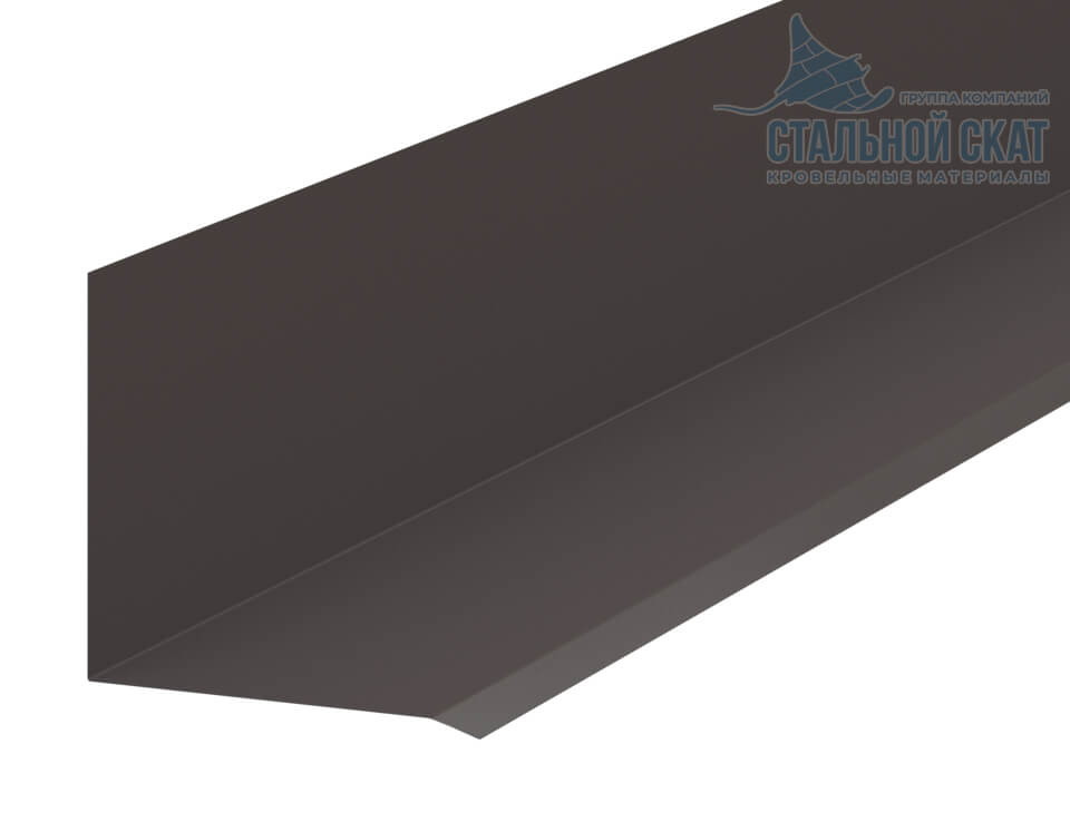 Планка примыкания верхняя к стене FASTCLICK 150х135х2000 (VALORI-20-OxiBеige-0.5)
