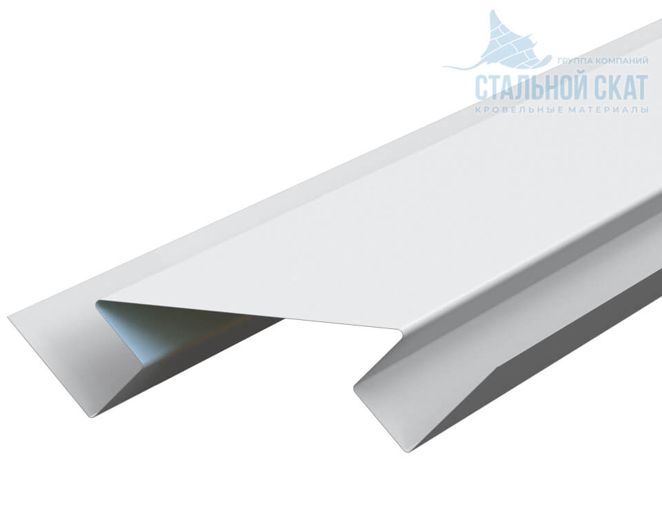 Планка угла внутреннего сложного 75х3000 NormanMP (ПЭ-01-9003-0.5)