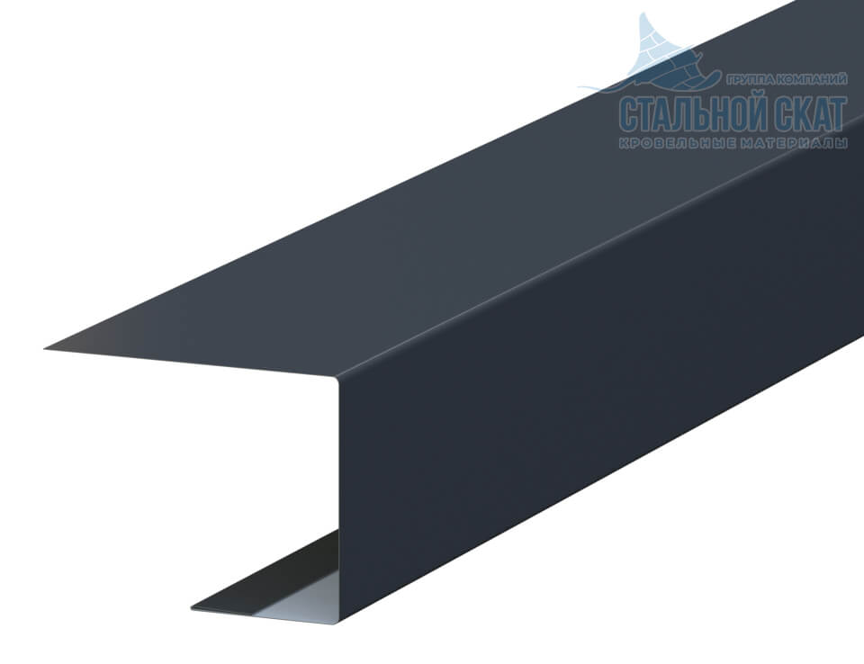Планка завершающая FASTCLICK 50х38х3000 (VikingMP E-20-7016-0.5)