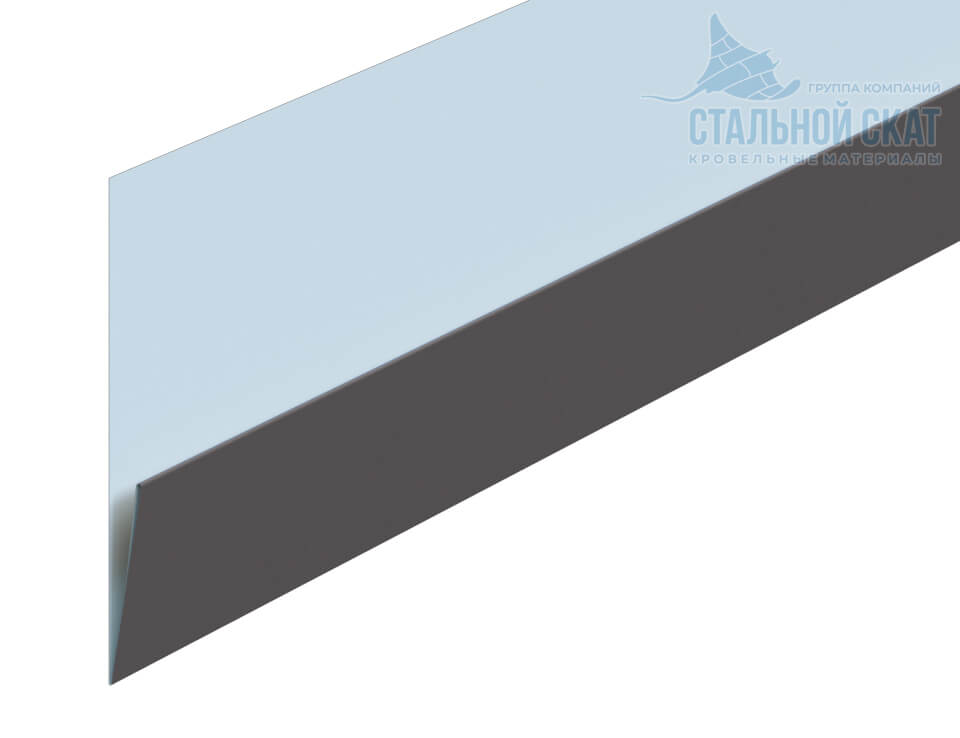 Планка начальная Lбрус-XL 20х50х3000 (VALORI-20-OxiBеige-0.5)