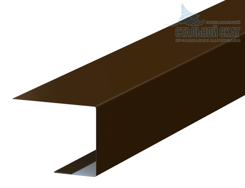 Планка завершающая FASTCLICK 50х38х3000 (PURMAN-20-8017-0.5)