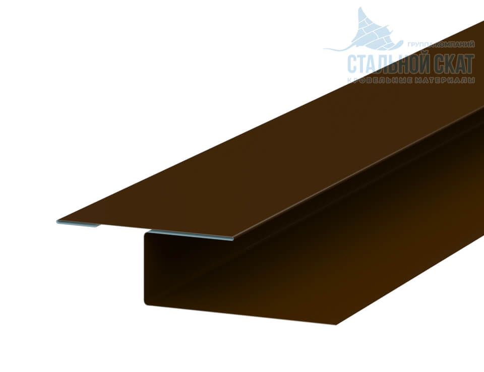 Планка стыковочная универсальная 50х18х2000 NormanMP (ПЭ-01-8017-0.5)