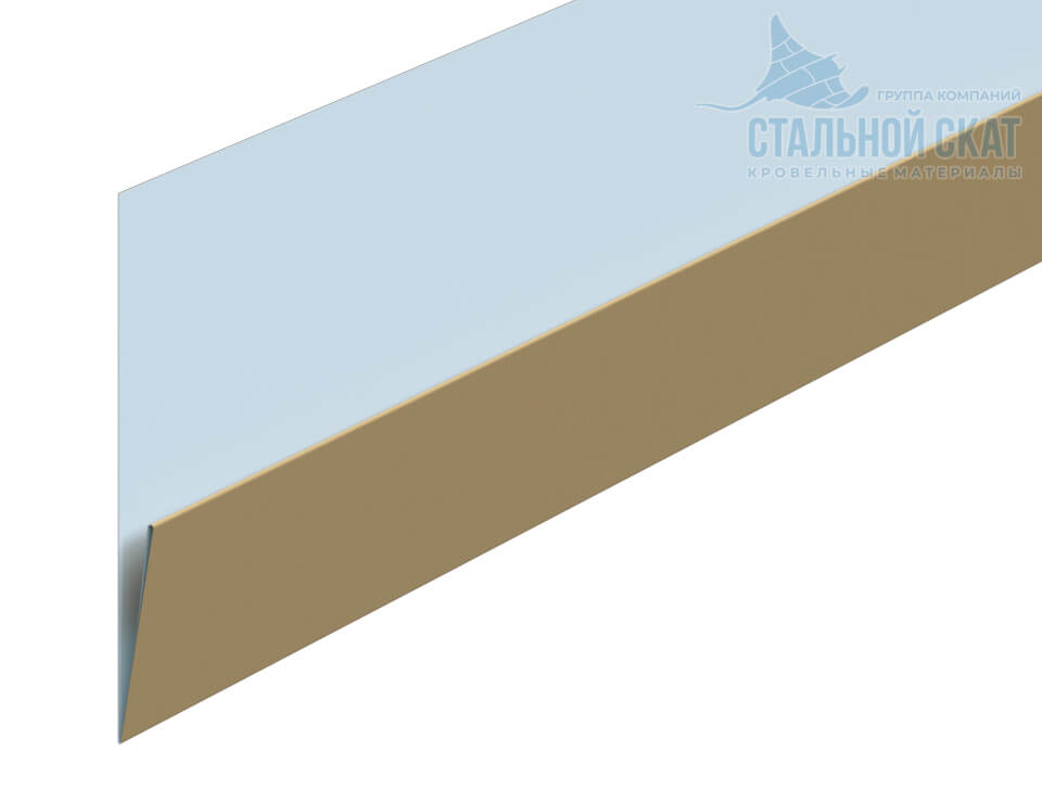 Планка начальная Lбрус-XL 20х50х3000 NormanMP (ПЭ-01-1015-0.5)