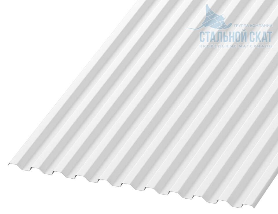 Профнастил С21 х 1000 - A NormanMP (ПЭ-01-9010-0.5)