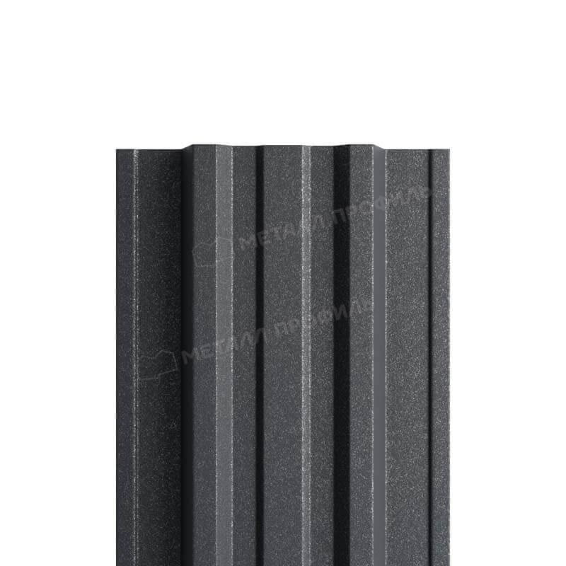Штакетник металлический МП TRAPEZE-T 16,5х118 (VALORI-20-Grey\Color-0.5).
