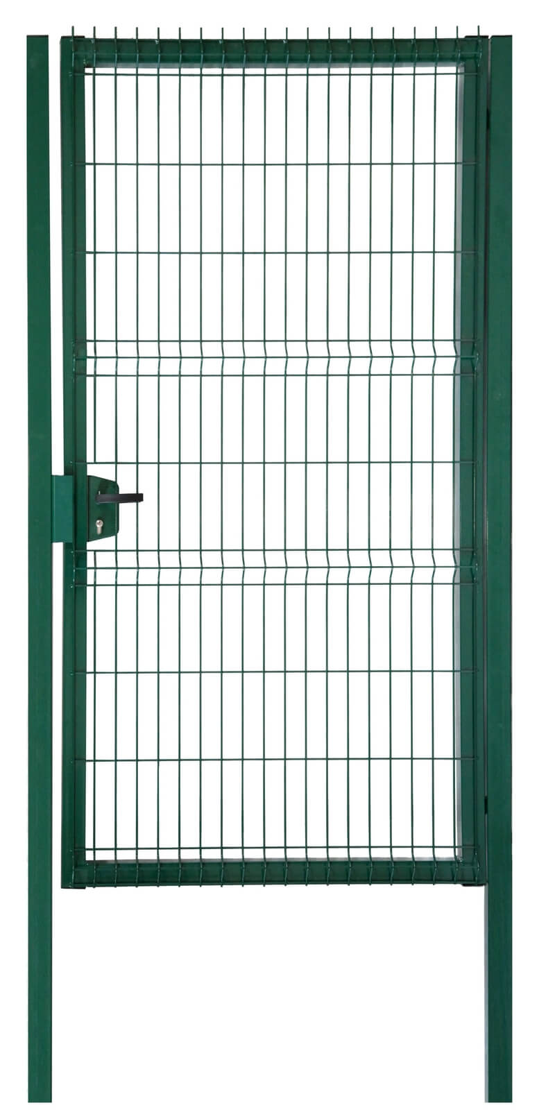 Калитка Profi с замком 2,43х1 RAL 6005