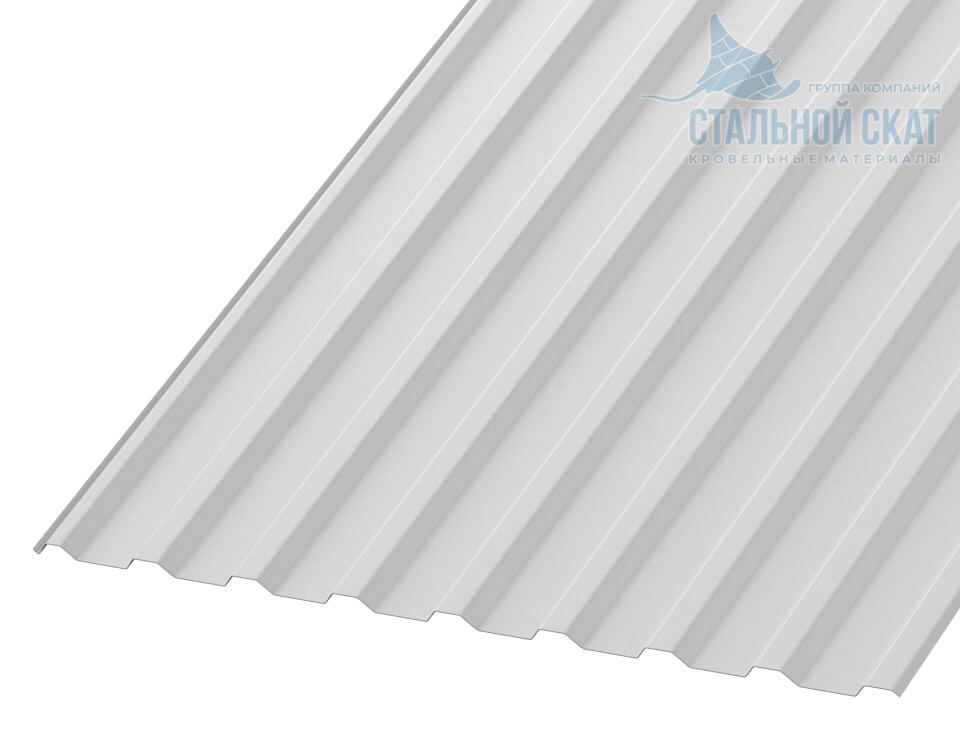 Профнастил МП20 х 1100 - R NormanMP (ПЭ-01-9010-0.5)