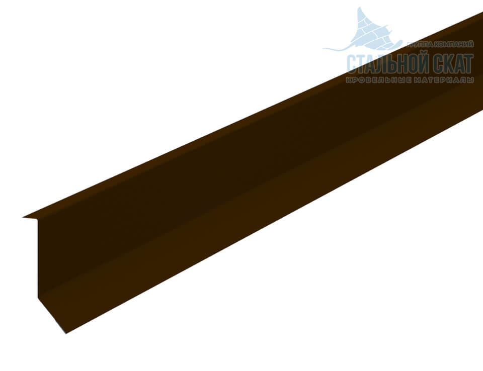 Планка примыкания в штробу 46х25х2000 (VikingMP-01-8017-0.45)
