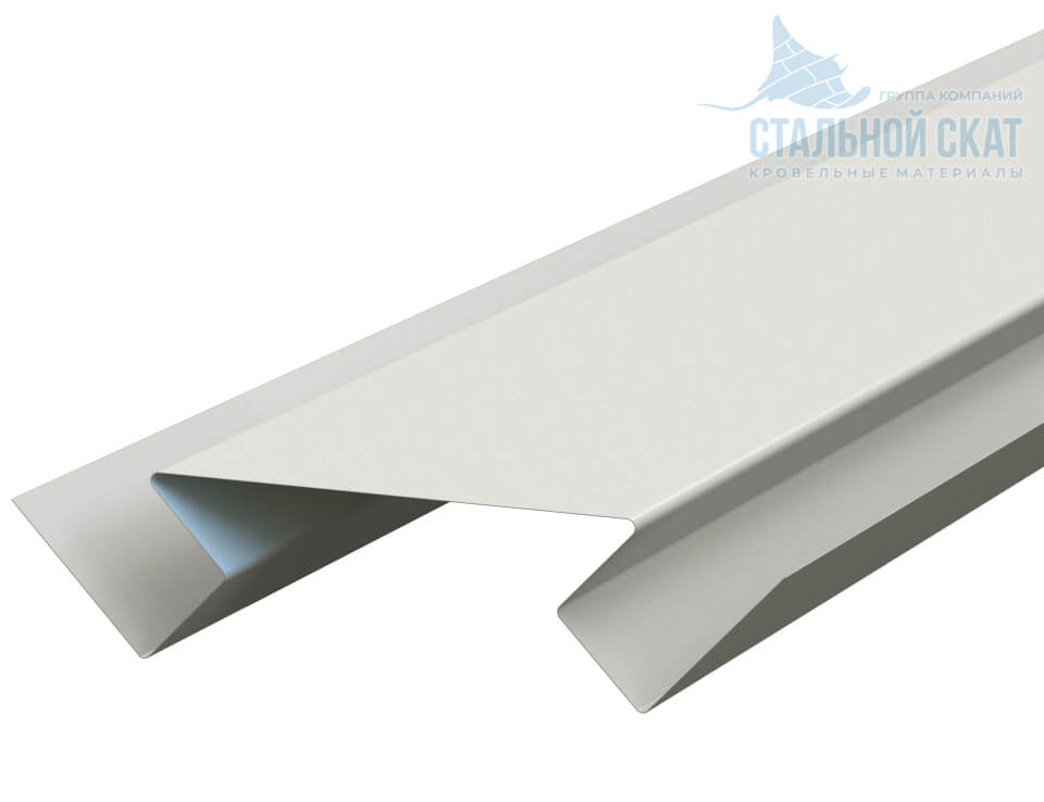Планка угла внутреннего сложного 75х3000 NormanMP (ПЭ-01-9002-0.5)