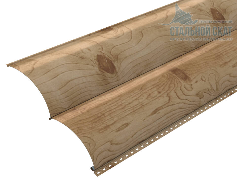 Сайдинг Woodstock-28х330 (ECOSTEEL_T-01-Сосна-0.5)