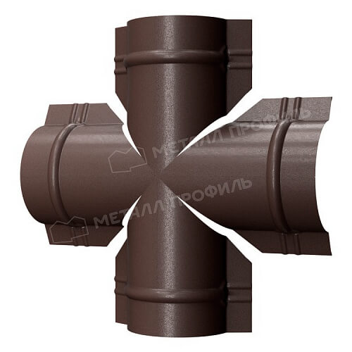 Четверник для круглого конька R110 (MattMP-20-8017-0.5)