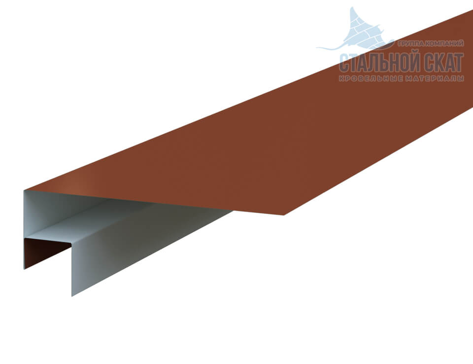 Планка откоса сложная FASTCLICK 175х34х3000 (VikingMP E-20-8004-0.5)