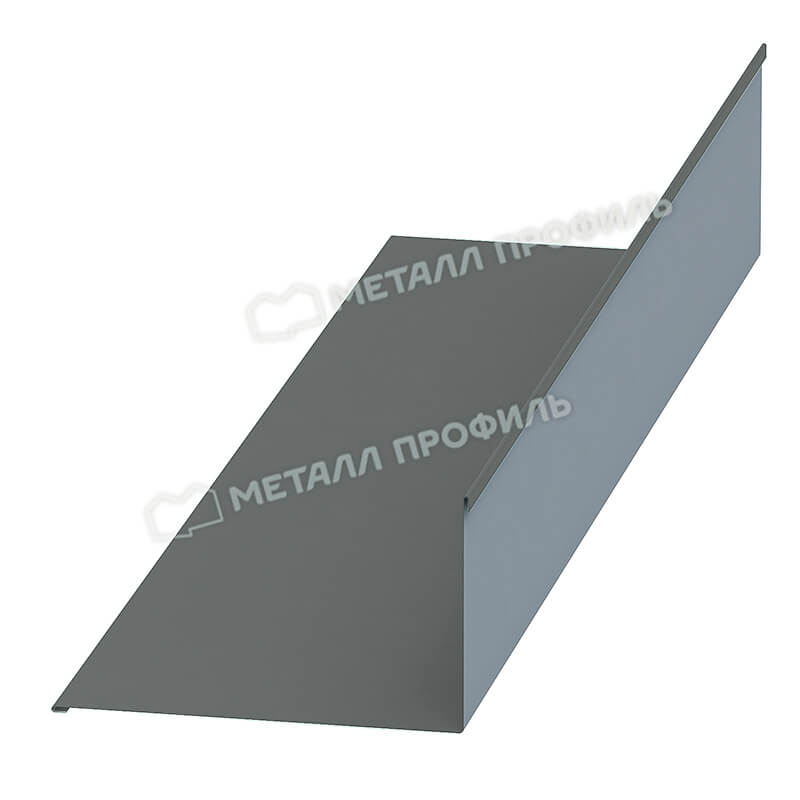 Планка примыкания верхняя 250х147х2000 (ПЭ-01-7005-0.45)