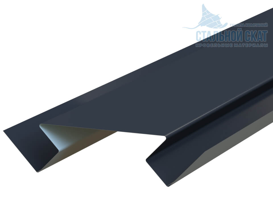 Планка угла внутреннего сложного 75х3000 (VikingMP E-20-7024-0.5)