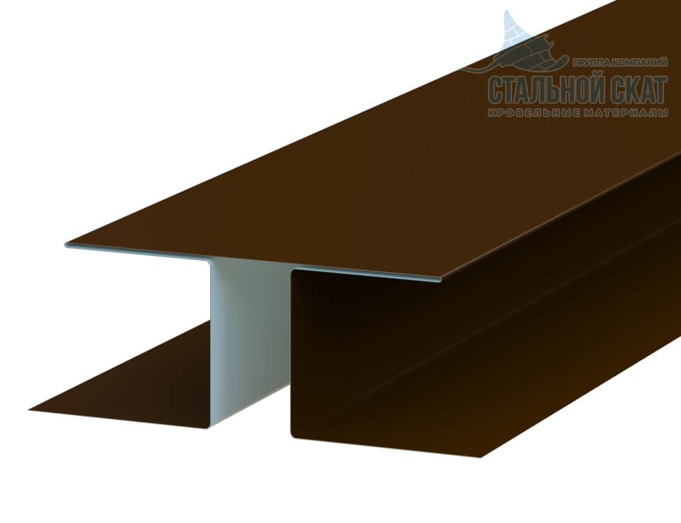 Планка стыковочная сложная Woodstock 75х3000 (PURETAN-20-8017-0.5)