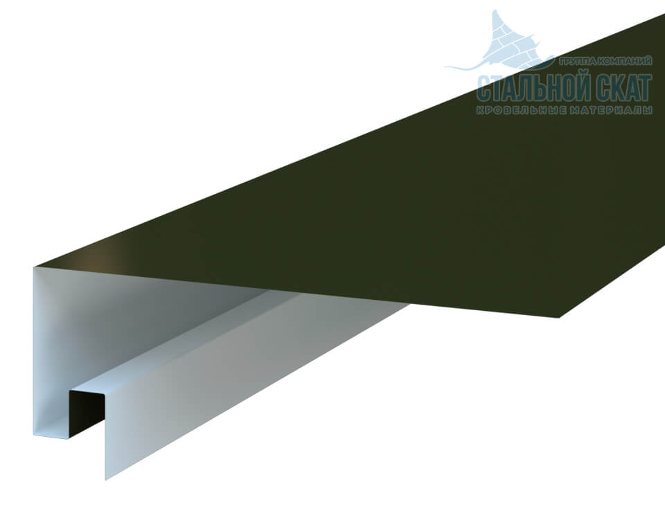 Планка откоса сложная 3D 245х75х3000 (VikingMP E-20-6007-0.5)
